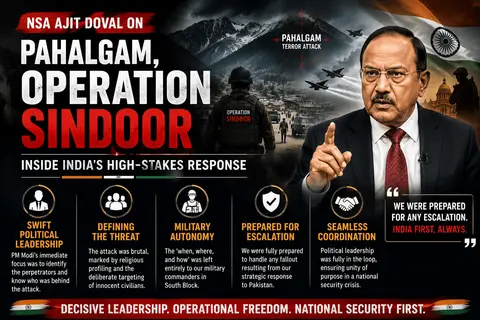 Inside India’s Strategic Response: Insights from NSA Ajit Doval