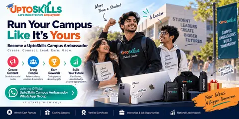 Run Your Campus Like It's Yours: The Ultimate Guide to the UptoSkills Campus Ambassador Program